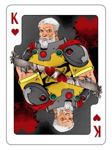 bicycle_instruments_of_war_playing_cards_the_king_of_hearts